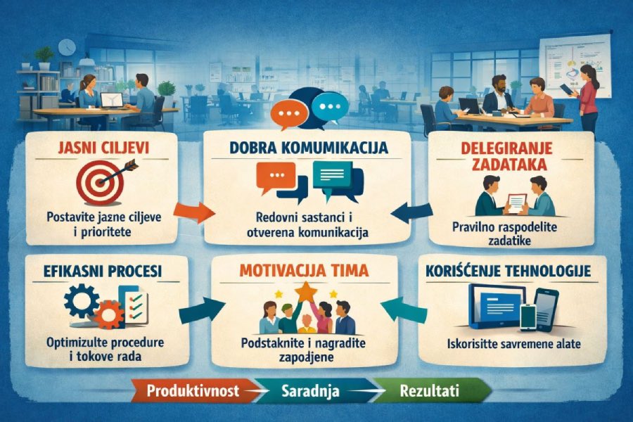 Kako organizovati firmu da funkcioniše efikasnije