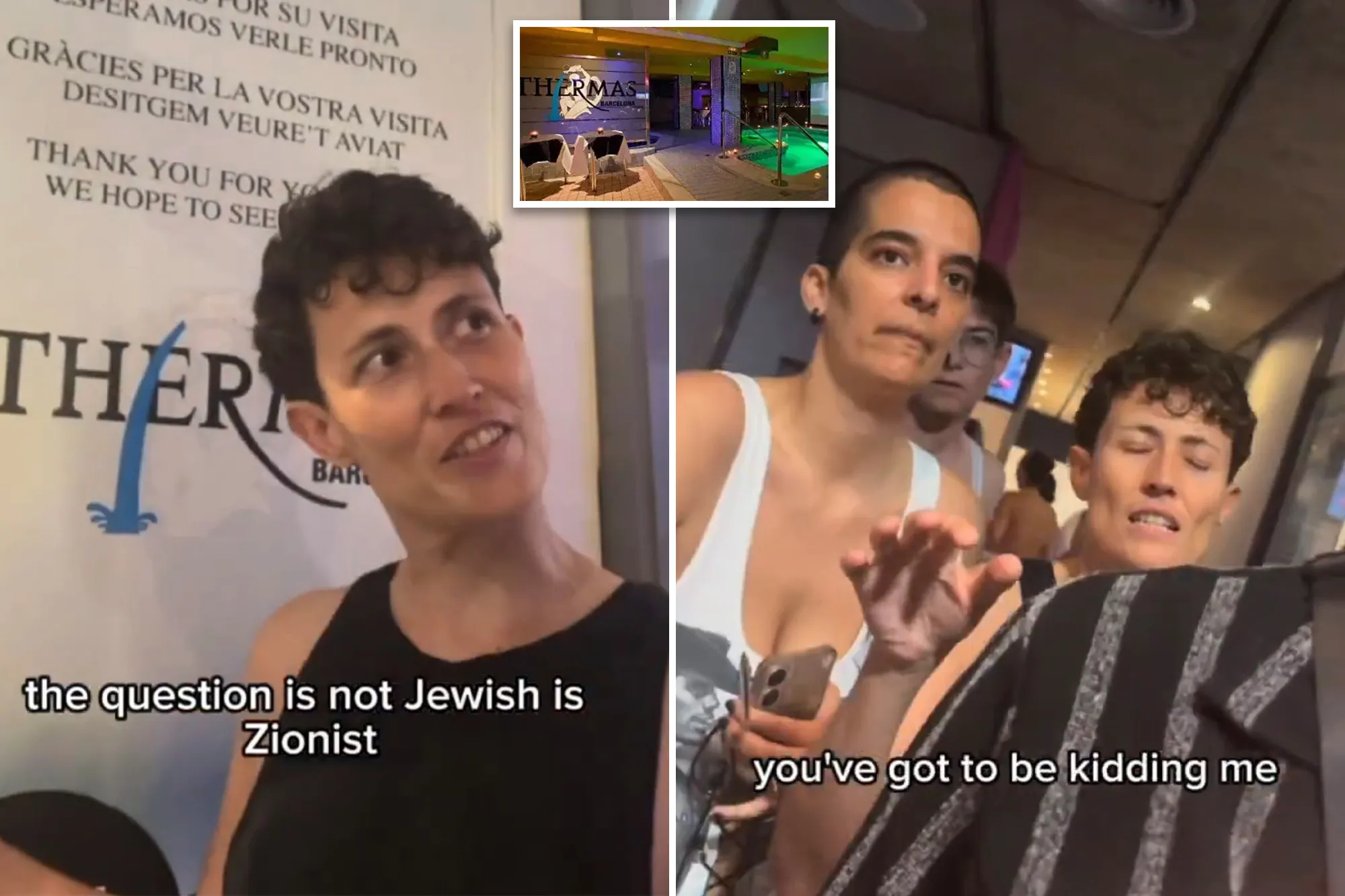 Two Jewish women pushed out of Spanish spa,  allegedly after staffers see Star of David necklace in disturbing video