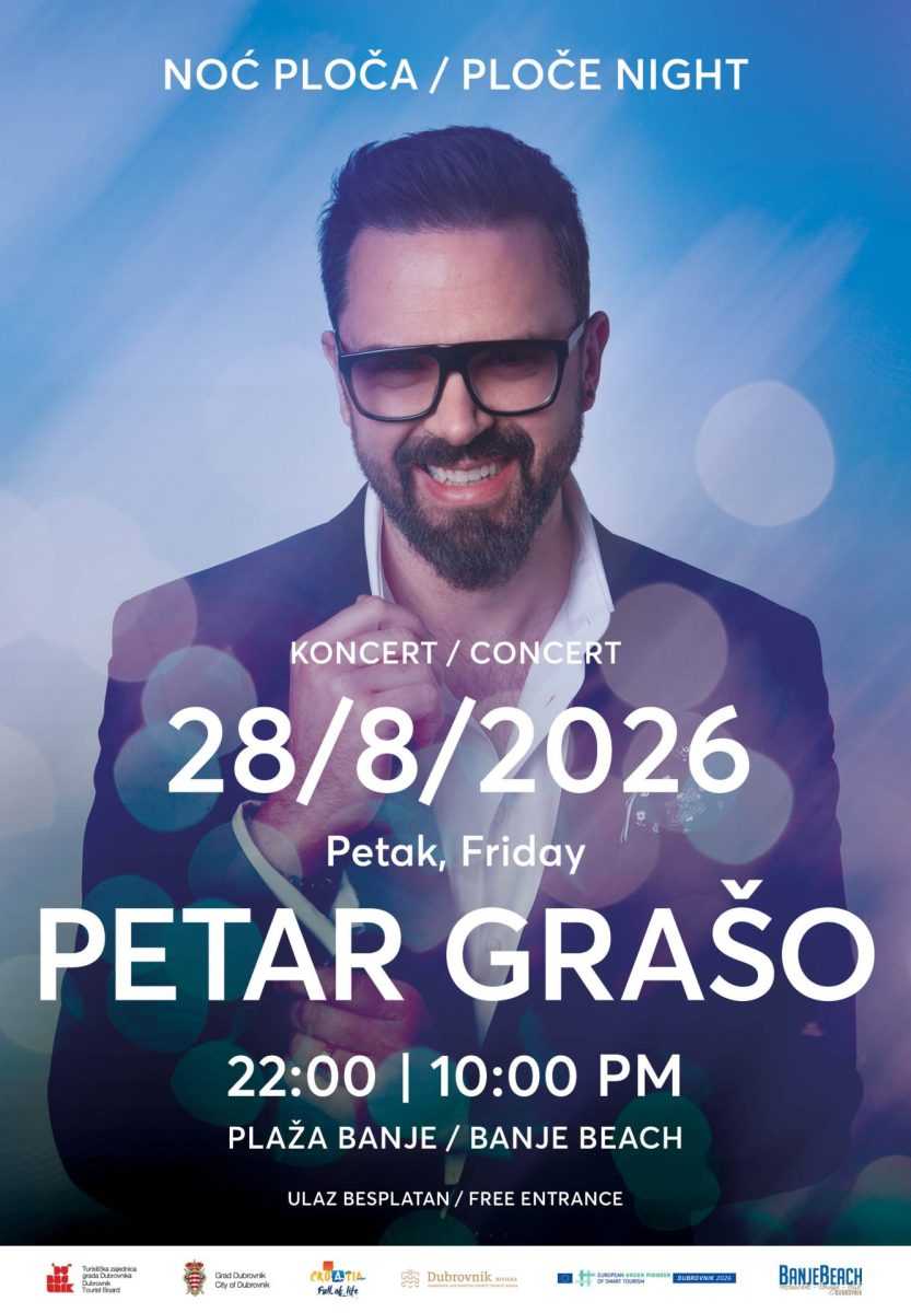 Na Noć Ploča stiže Petar Grašo