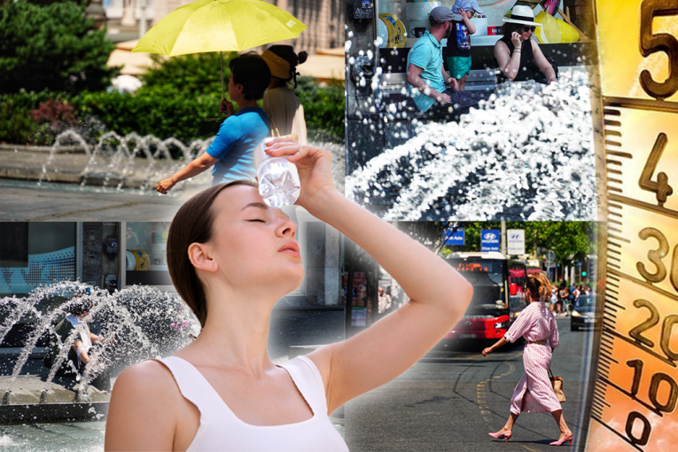 SRBIJA NA UDARU EKSTREMNIH VRUĆINA! Temperatura ide do 40 stepeni, toplotni talas preti zdravlju!