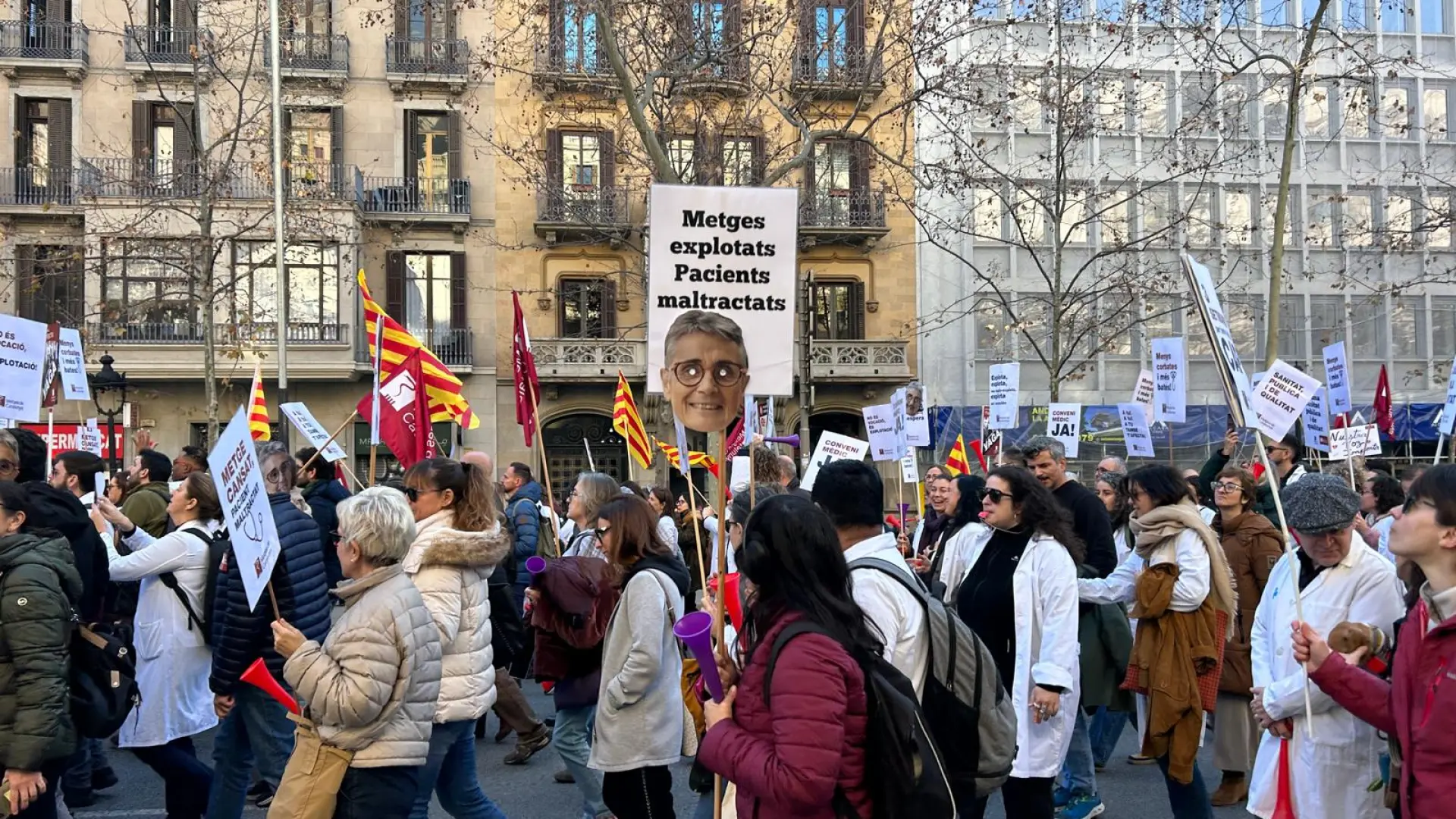  Metges de Catalunya convoca una nueva huelga del personal facultativo 