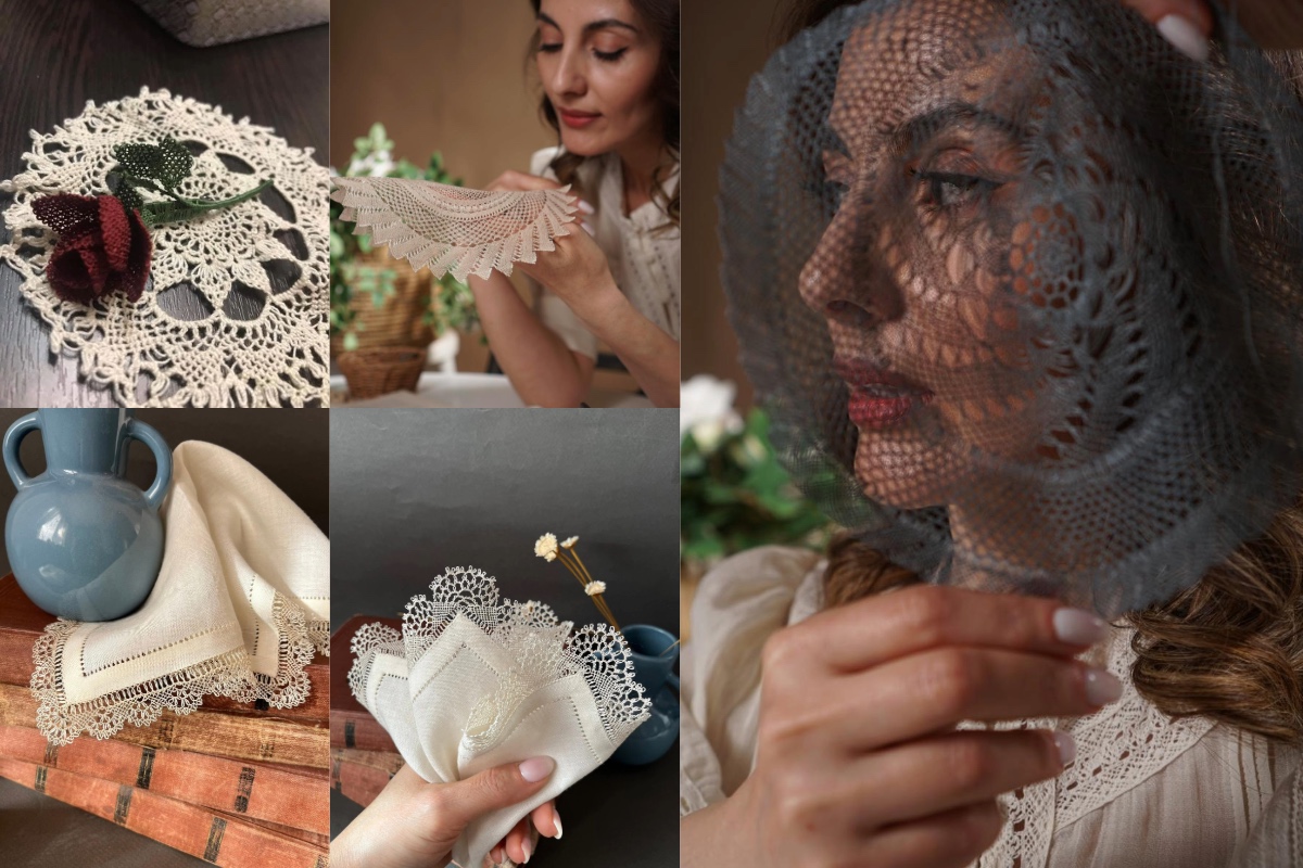 Silk geometry: Rediscovering Armenian needlelace