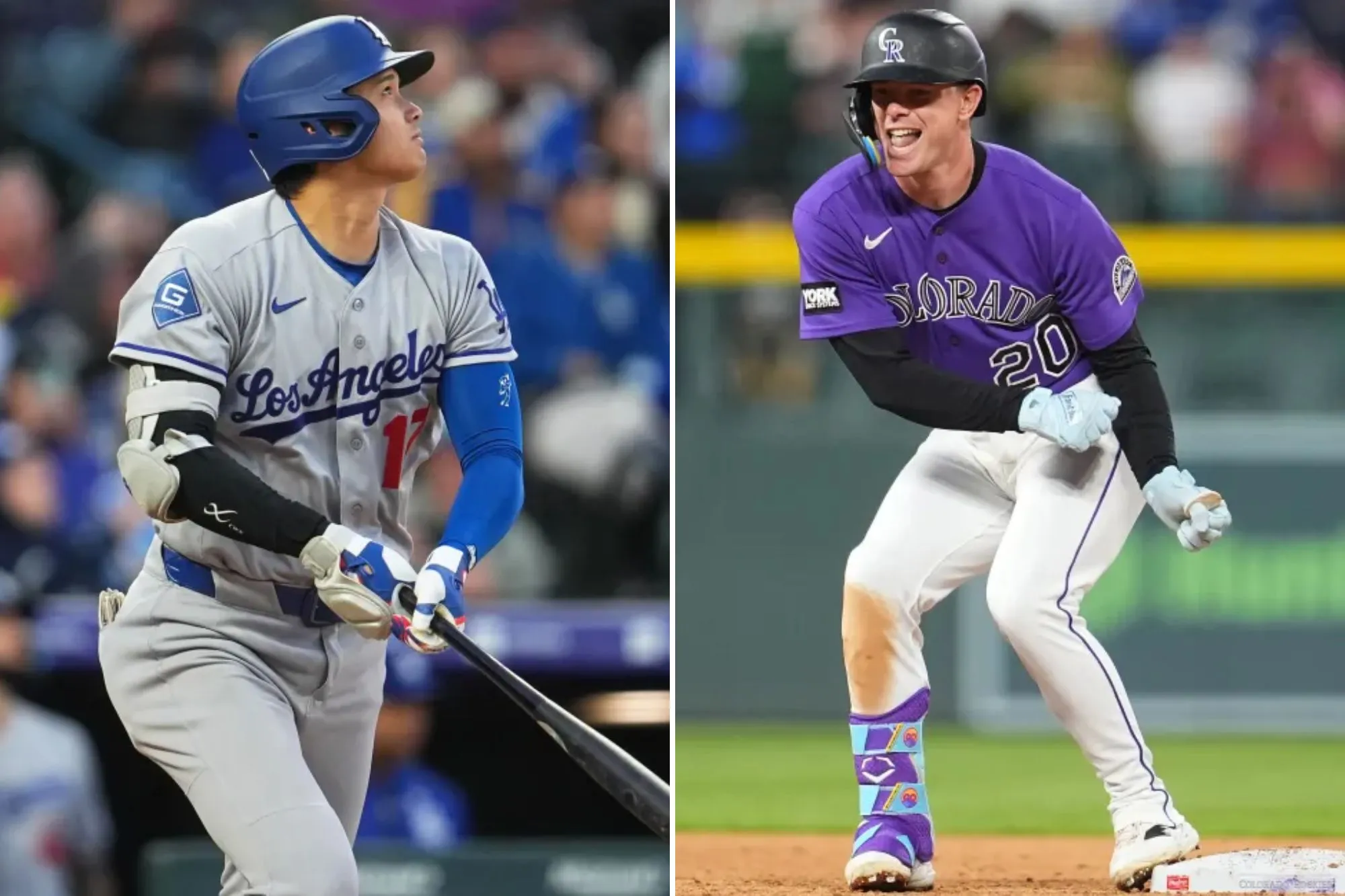 Shohei Ohtani extends on-base streak to 50, but Dodgers lose to Rockies