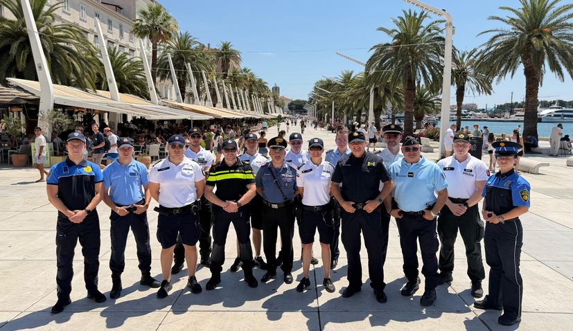 31 foreign police officers join the beat in Split-Dalmatia for summer 2026