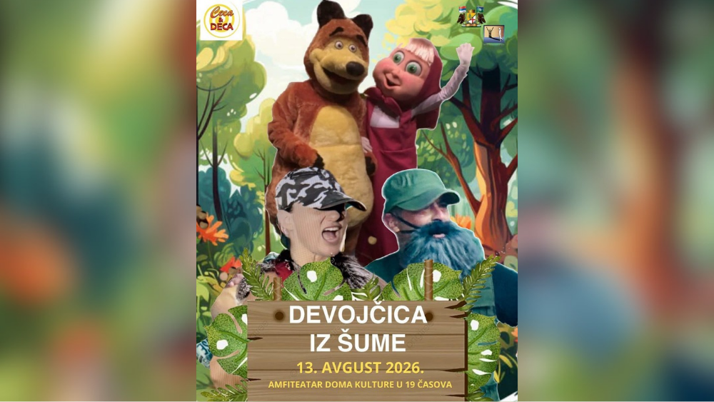 Predstava „Devojčica iz šume“ u četvrtak u Boru