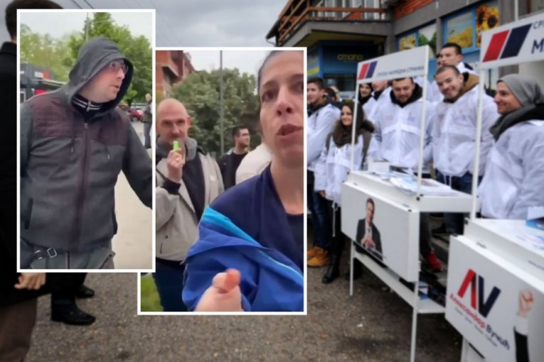 TO JE MANIR BLOKADERA! Psovke, vređanje i napad na aktiviste SNS na Novom Beogradu još jedan pokazatelj koliko su nemoćni! (VIDEO)