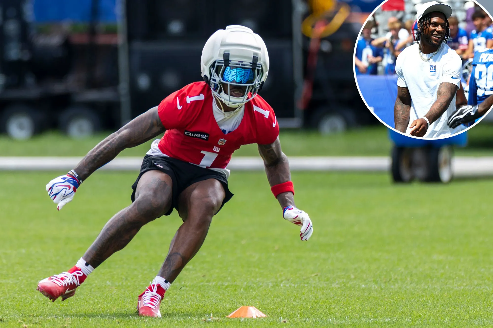 John Harbaugh’s Malik Nabers decision should come down to one thing
