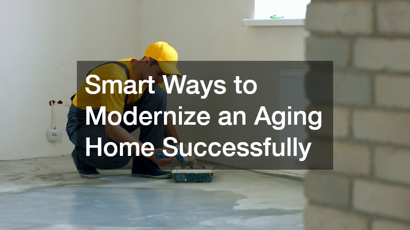 Smart Ways to Modernize an Aging Home Successfully – The Upgraded House