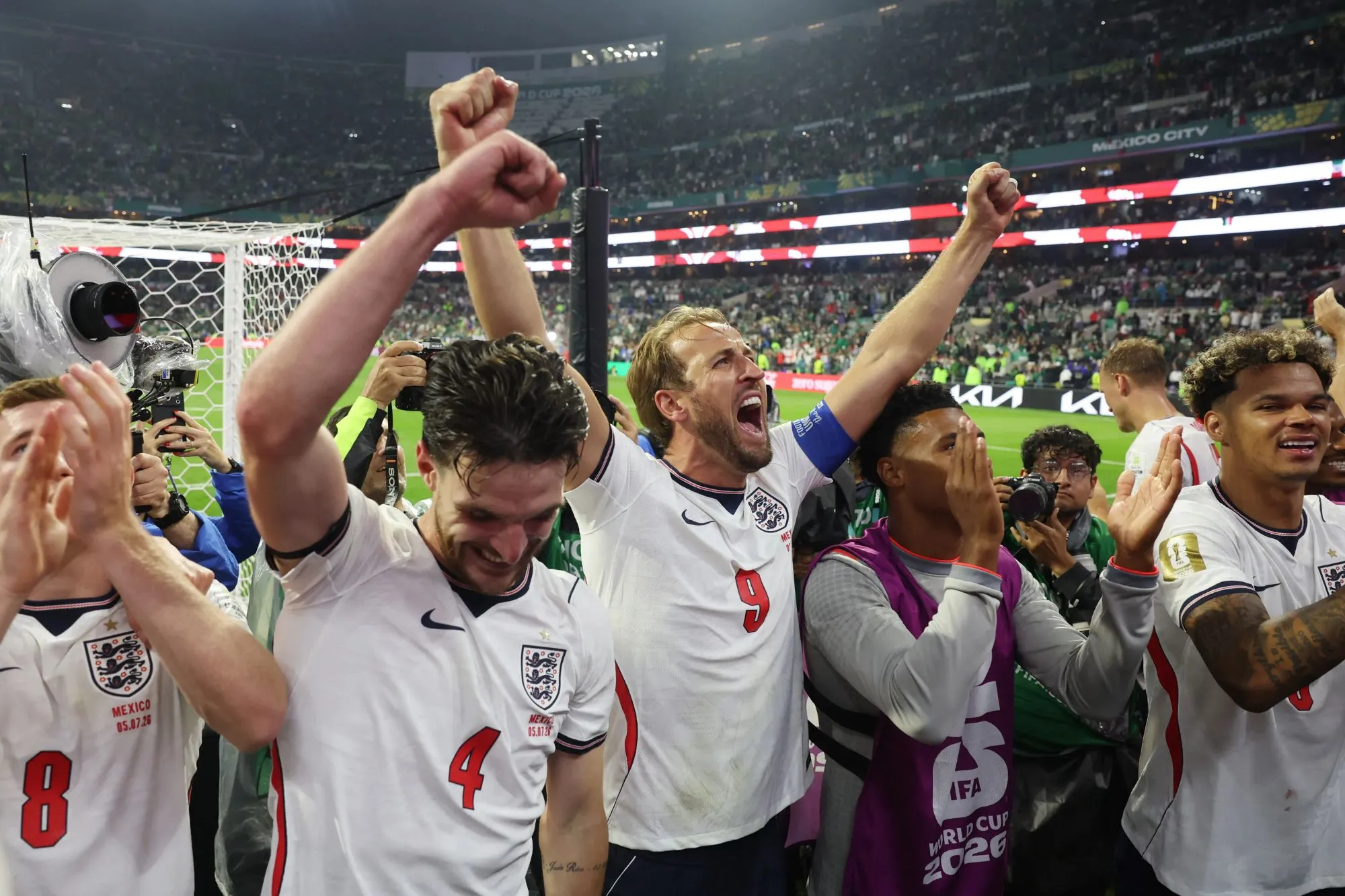 Harry Kane’s PK goal allows shorthanded England to hold off Mexico in heart-pounding World Cup win to reach quarterfinals