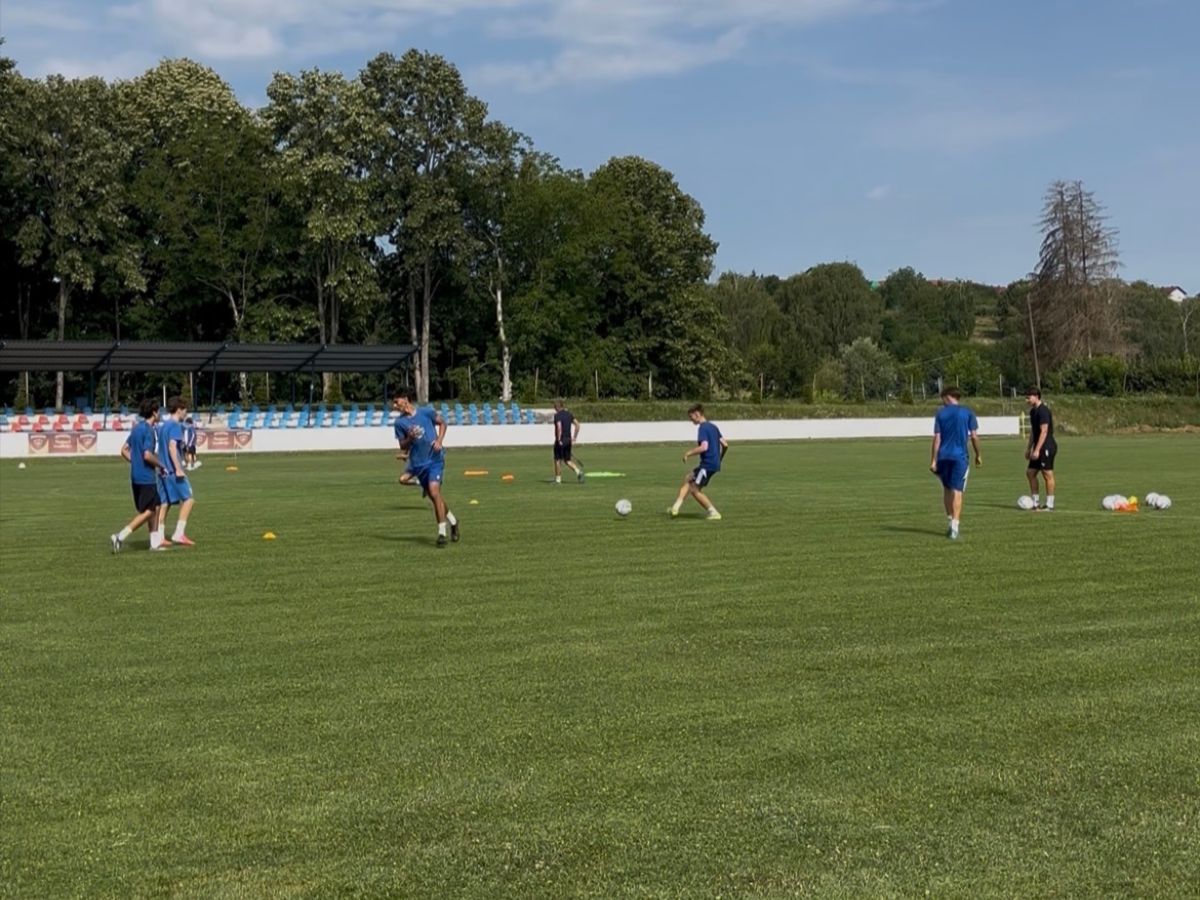 Na pripremama u Daruvarskim toplicama kadeti i juniori NK Lokomotiva Zagreb