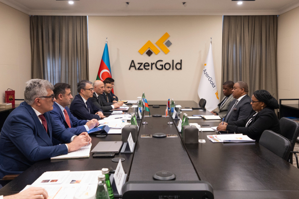 В ЗАО AzerGold состоялась встреча с послом Королевства Эсватини