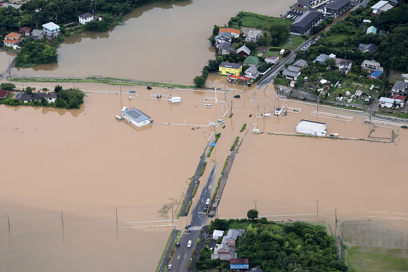 Record rainfall in Japan kills leaves at least 8 dead, strands travellers