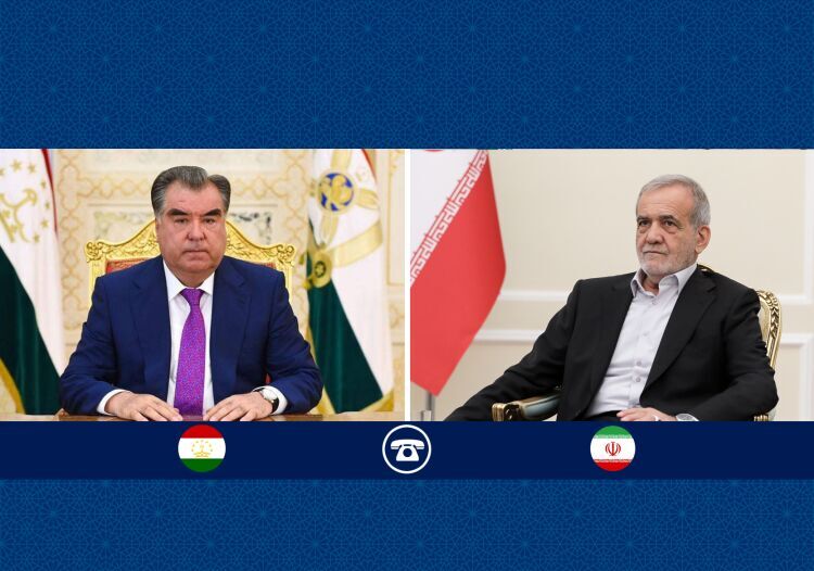 Iranian and Tajik presidents stress broadening of cooperation and bilateral ties