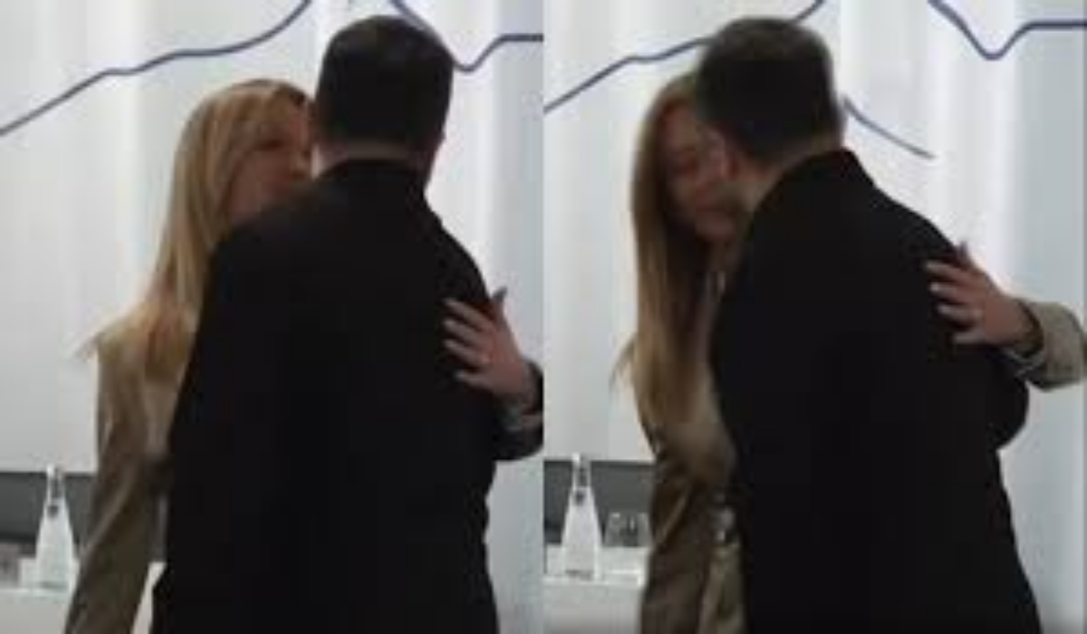 Zelenski u Evijanu dva puta pokušao da Meloni poljubi – u usta