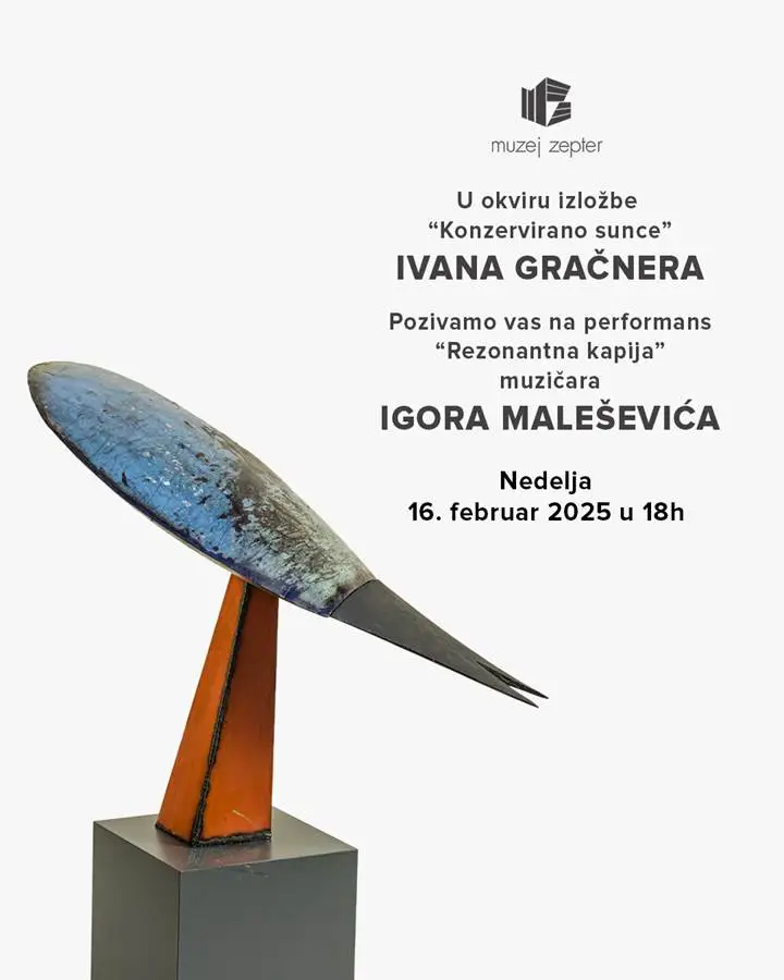 “Konzervirano sunce” – performans muzičara Igora Maleševića
