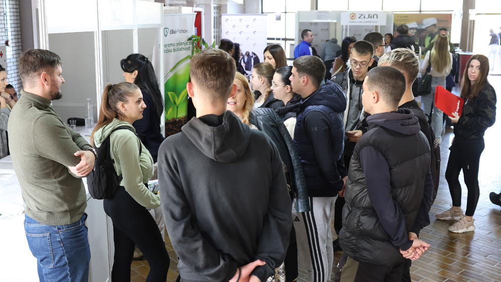 Sajam zapošljavanja danas u Boru