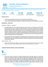 Central African Republic: Situation Report No. 70, as of 2 June, 2026