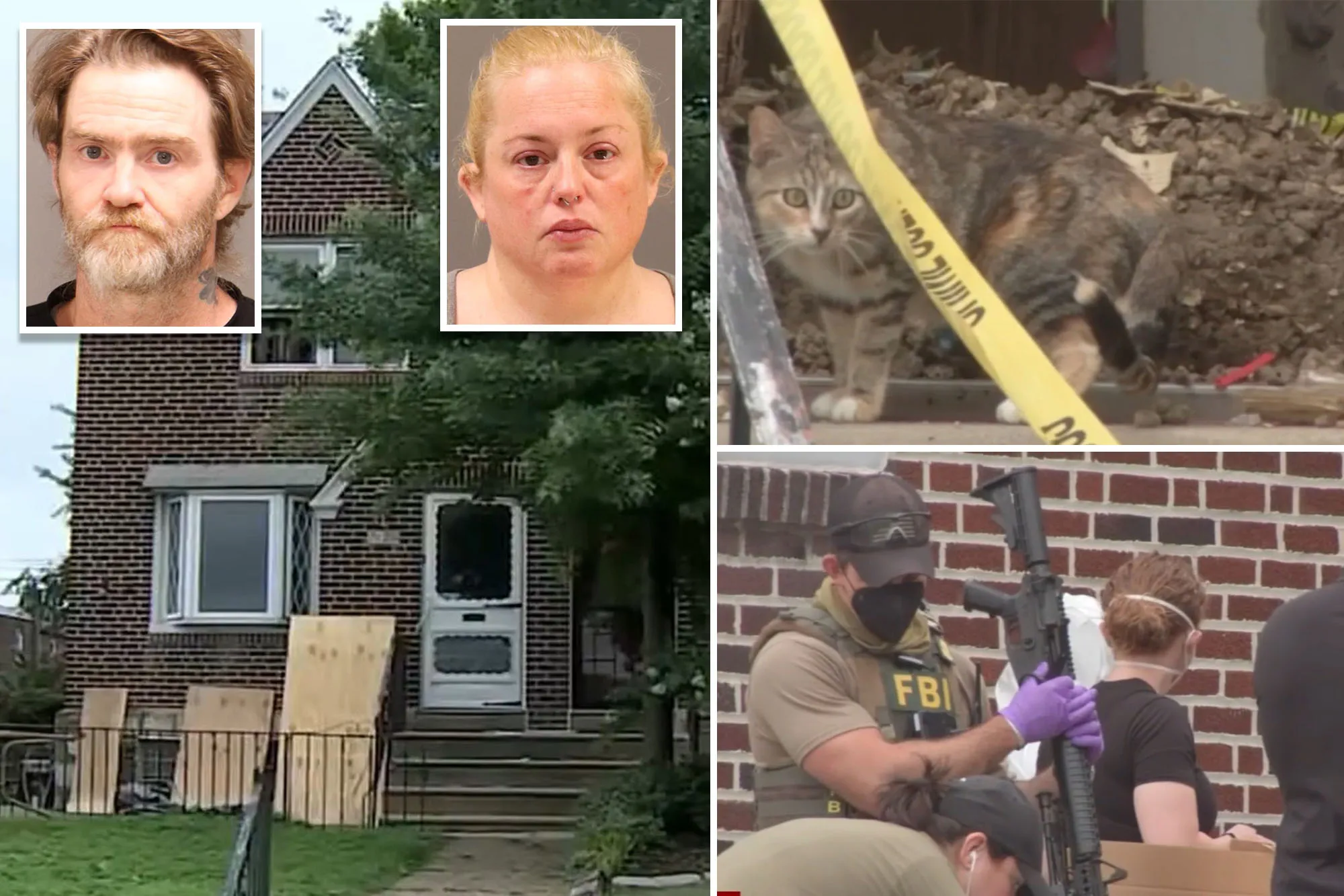Parents charged after infant, brother found with bruises, bug bites and no running water in Philly horror home: ‘Horrible stench’
