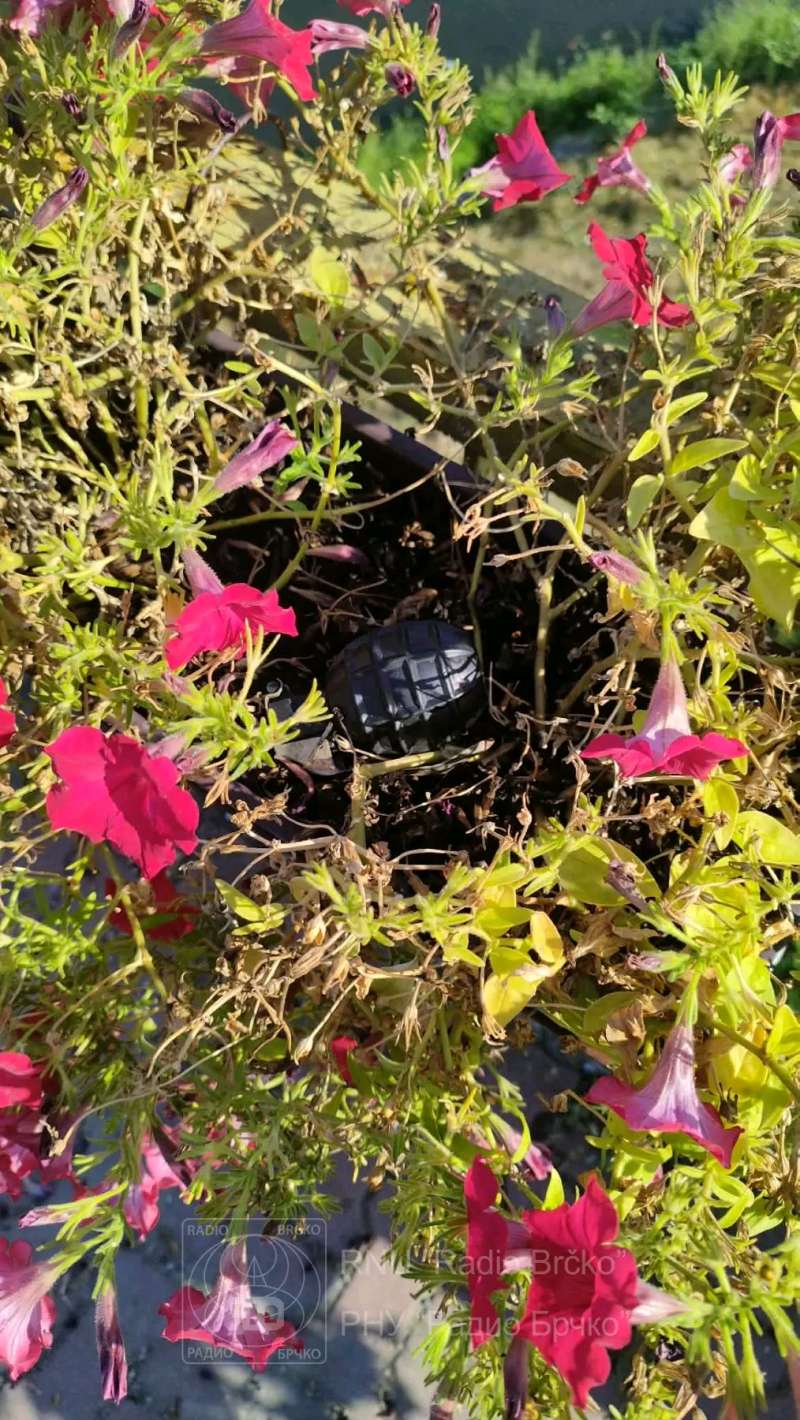 Suspected explosive device found in flower pot on a bridge in Brčko