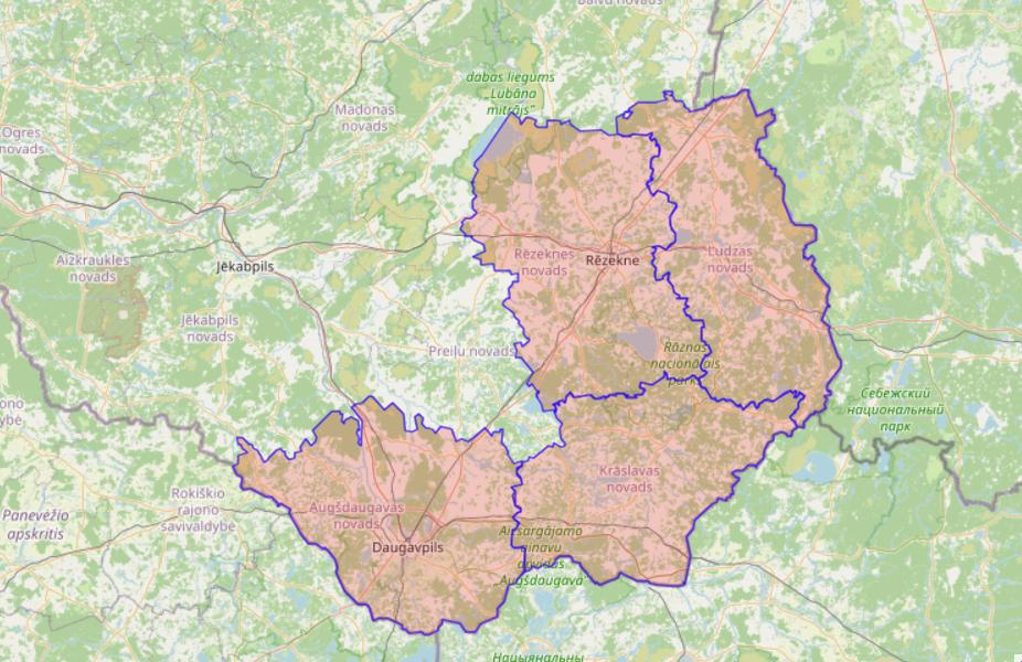 Air threat warning now over in Latgale region