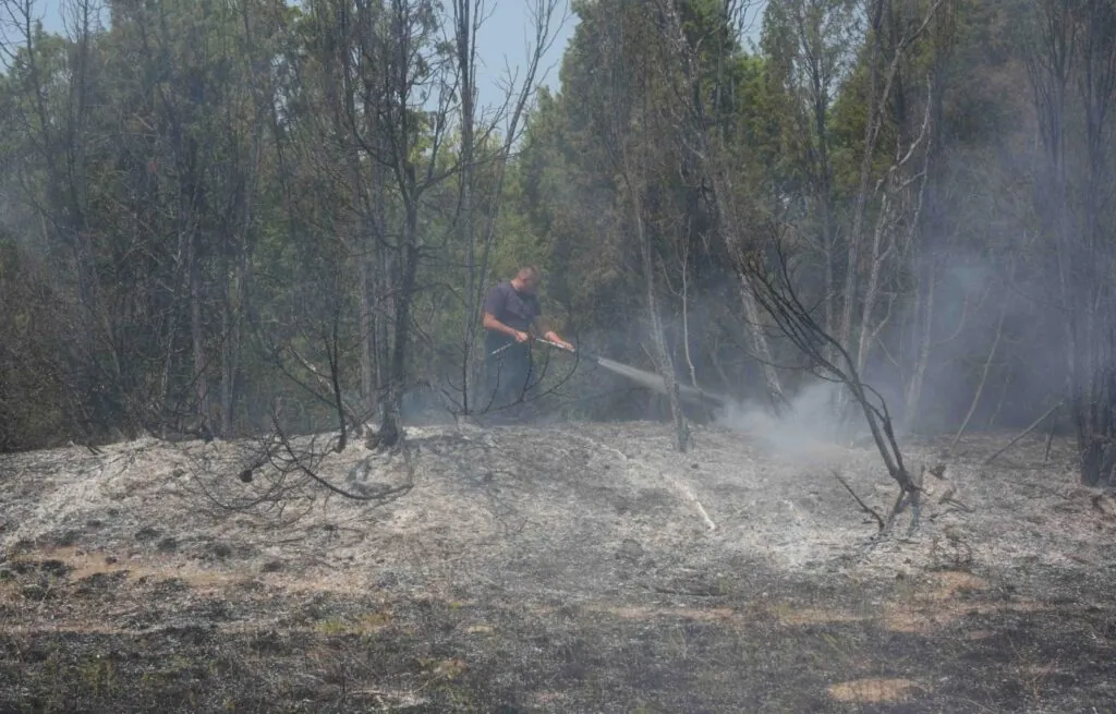 Aktivan 31 požar, najteže na Stolovima, poziv meštanima Šumarka da se vrate kućama