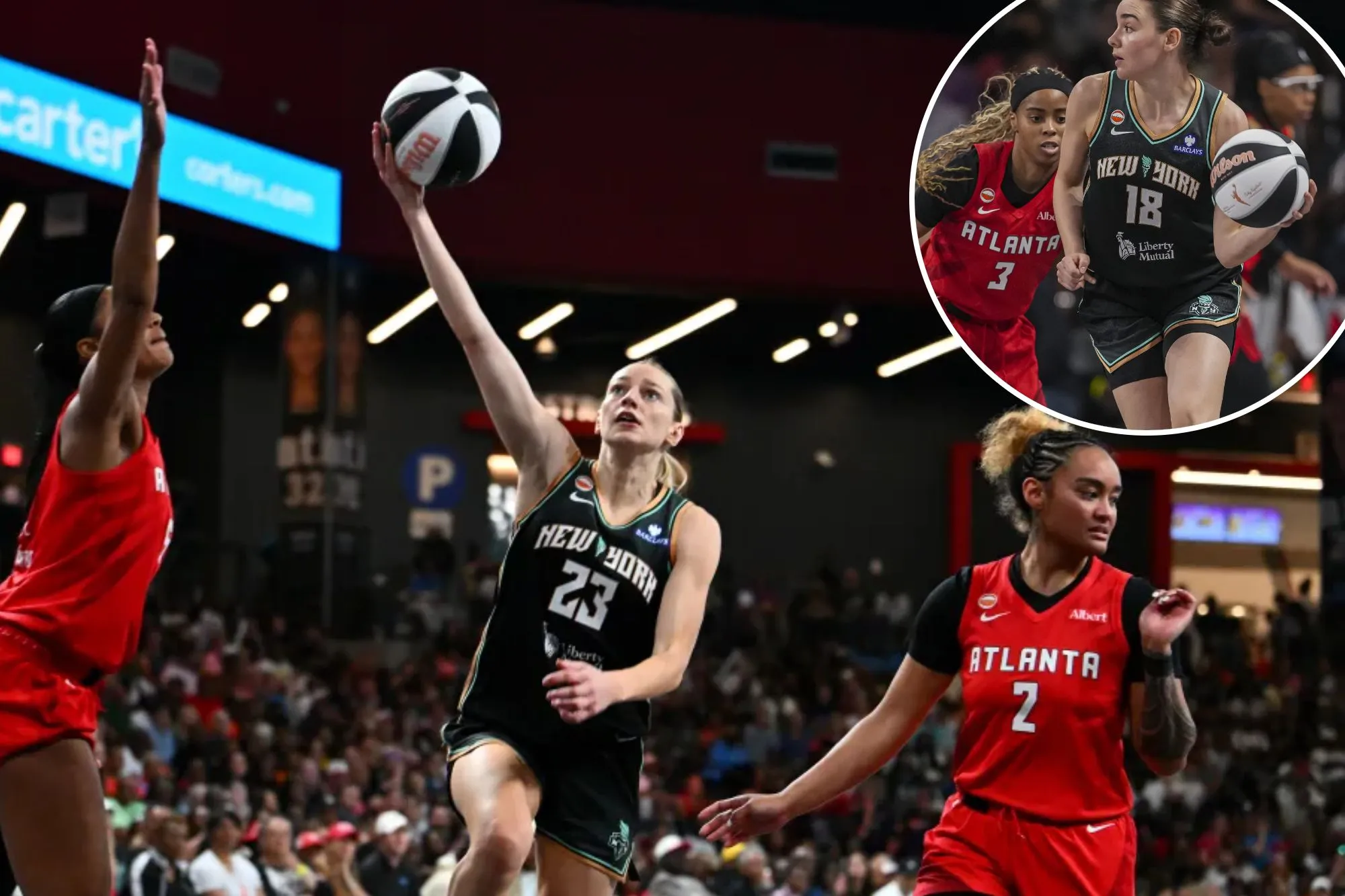 Liberty snag key road win over Dream in one of biggest wins of season