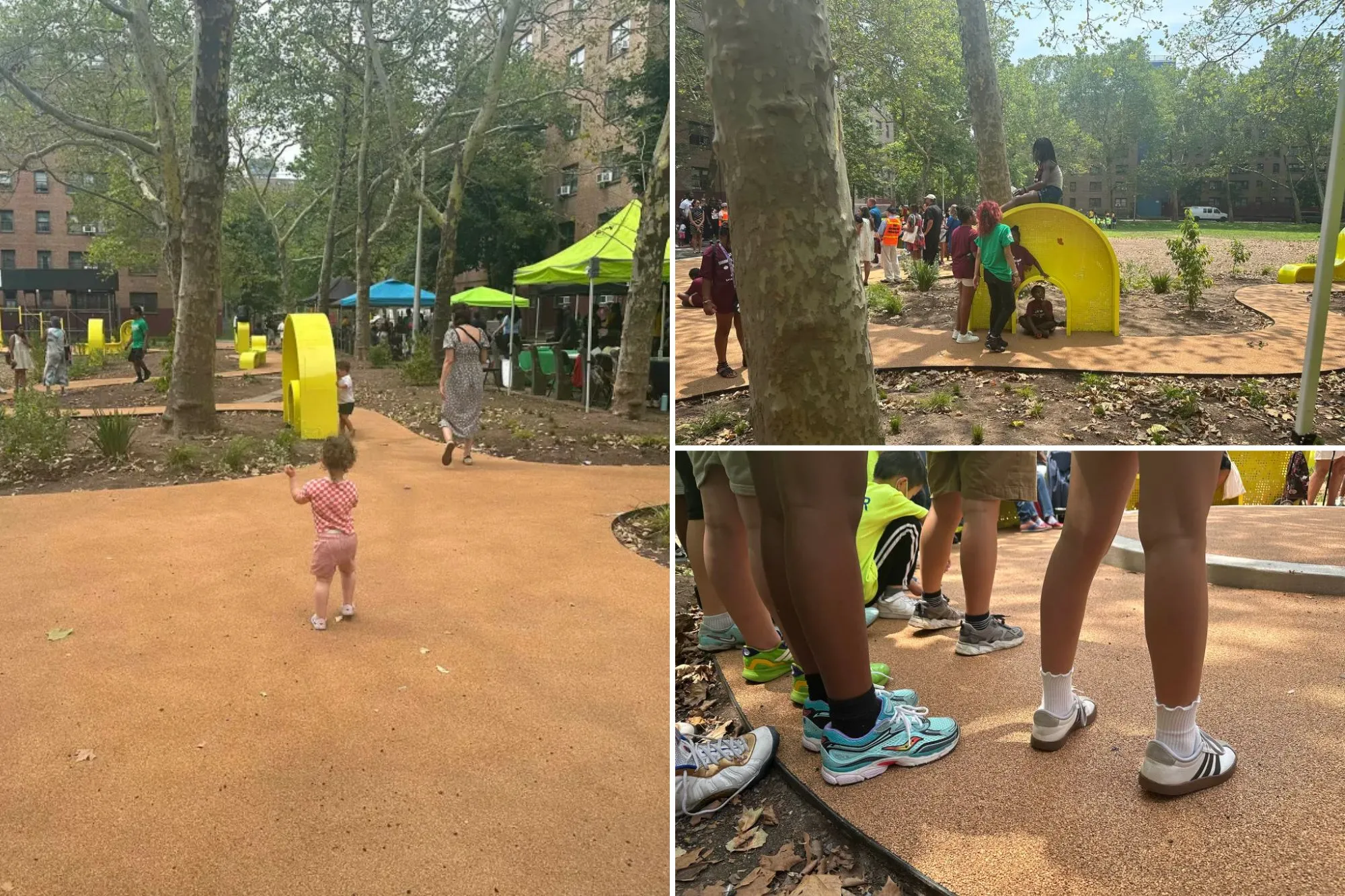 Brooklyn NYCHA complex unveils city’s first-ever playground made from 450K wine and champagne corks