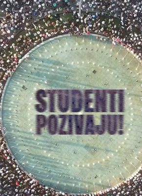 Studentski skup na Slaviji danas, ponovo zaustavljeni vozovi