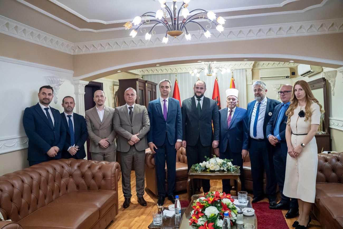 Ministar Zukorlić se susreo sa čelnicima Islamske zajednice I Bošnjačkog nacionalnog veća u Severnoj Makedoniji