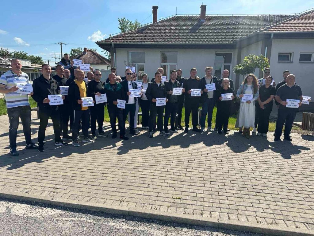 Pod sloganom “Svi smo mi Nebojša” održan protestni skup u Preocu