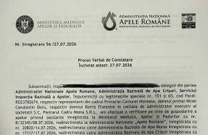 Ștrandul din Moneasa a fost amendat cu 40.000 de lei: Primăria plătește amenda