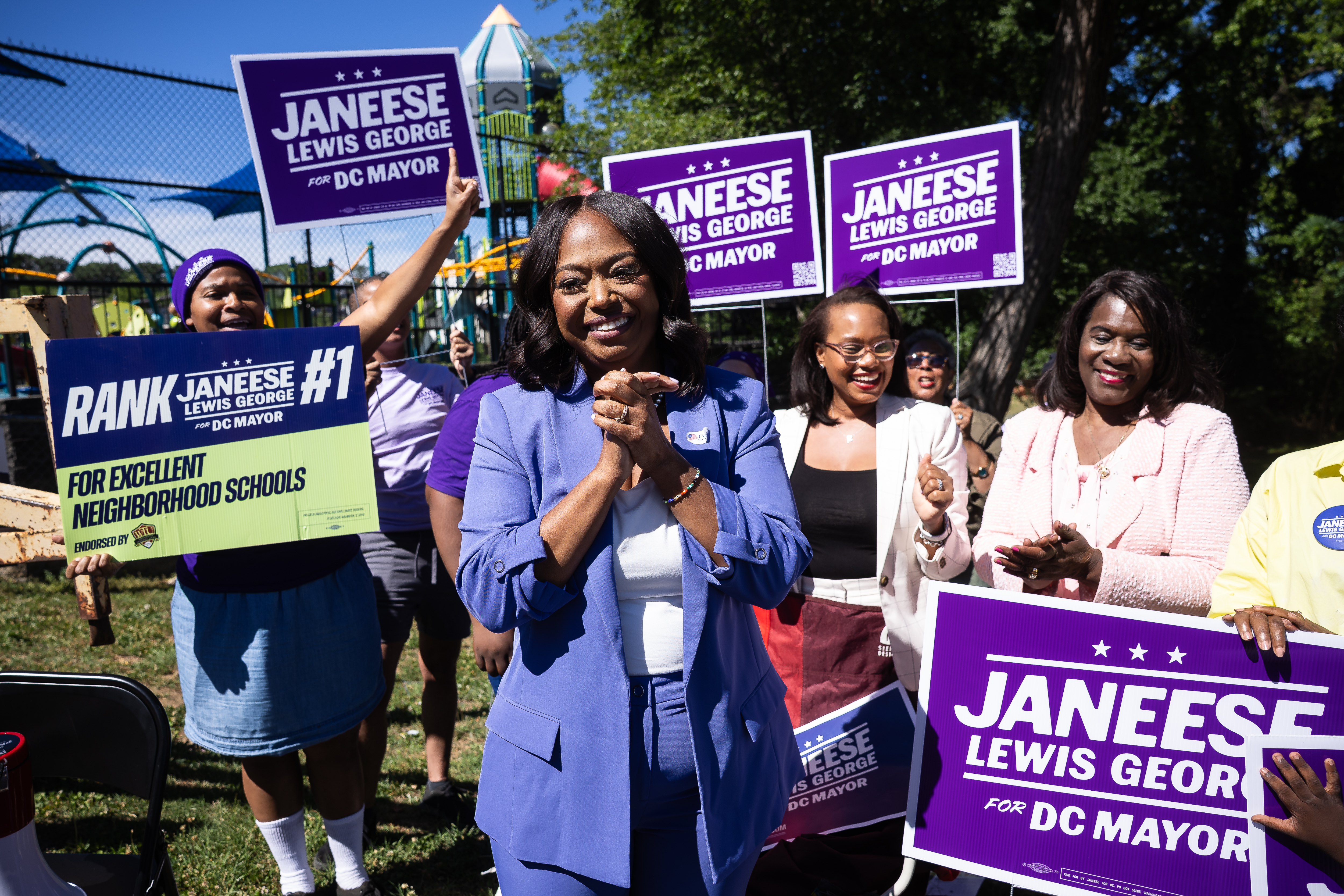 Janeese Lewis George wins DC mayoral primary