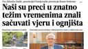 U velikom trobroju Večernjeg lista BiH: Posebni prilog o općini Kreševo, govore provincijal Dadić, mons. Sudar..., reportaža s berbe voća...