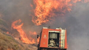 CUK: Devet aktivni požari na otvoren prostor do 13 časot, dva se pod kontrola, a dva izgasnati