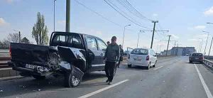 Accident la Polivalentă: un bărbat a ajuns la spital