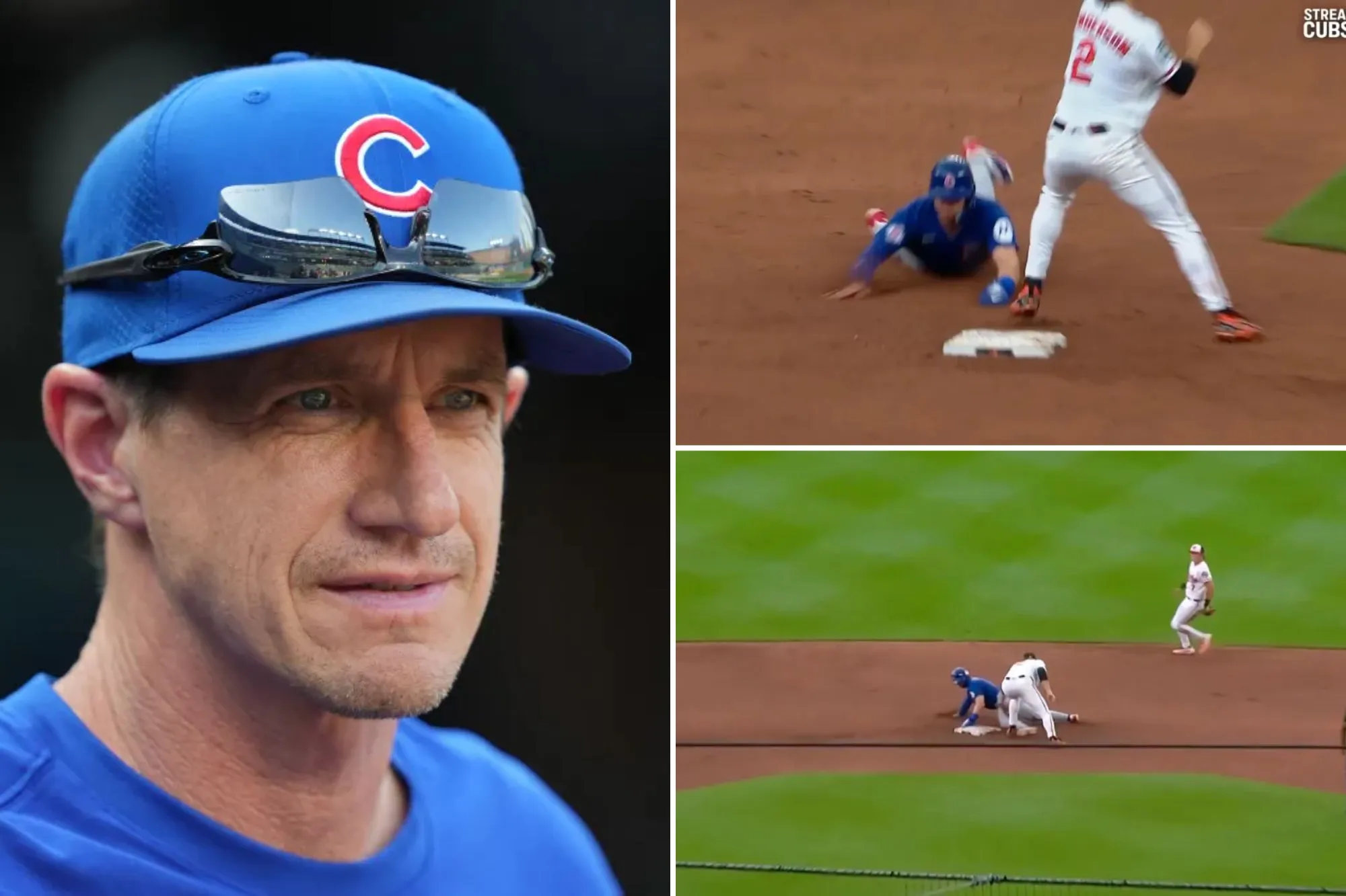 Cubs manager Craig Counsell rips ‘illogical’ replay review in club’s loss