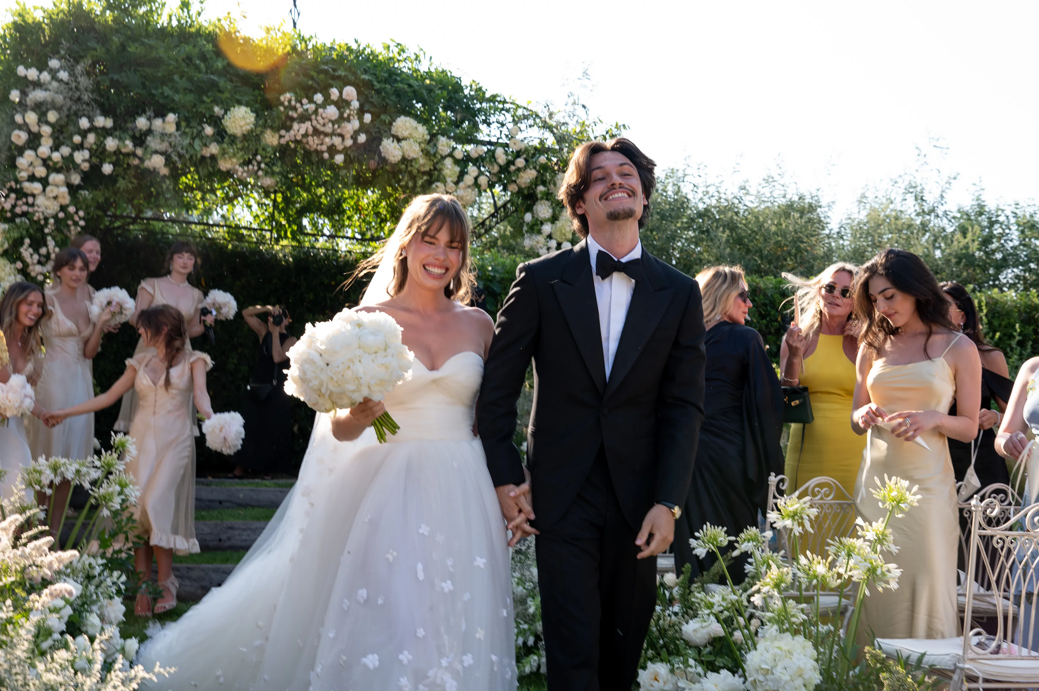 Dylan Jagger Lee and Paula Bruss’s Wedding Was Held in a Secret Saint-Tropez Wildflower Garden