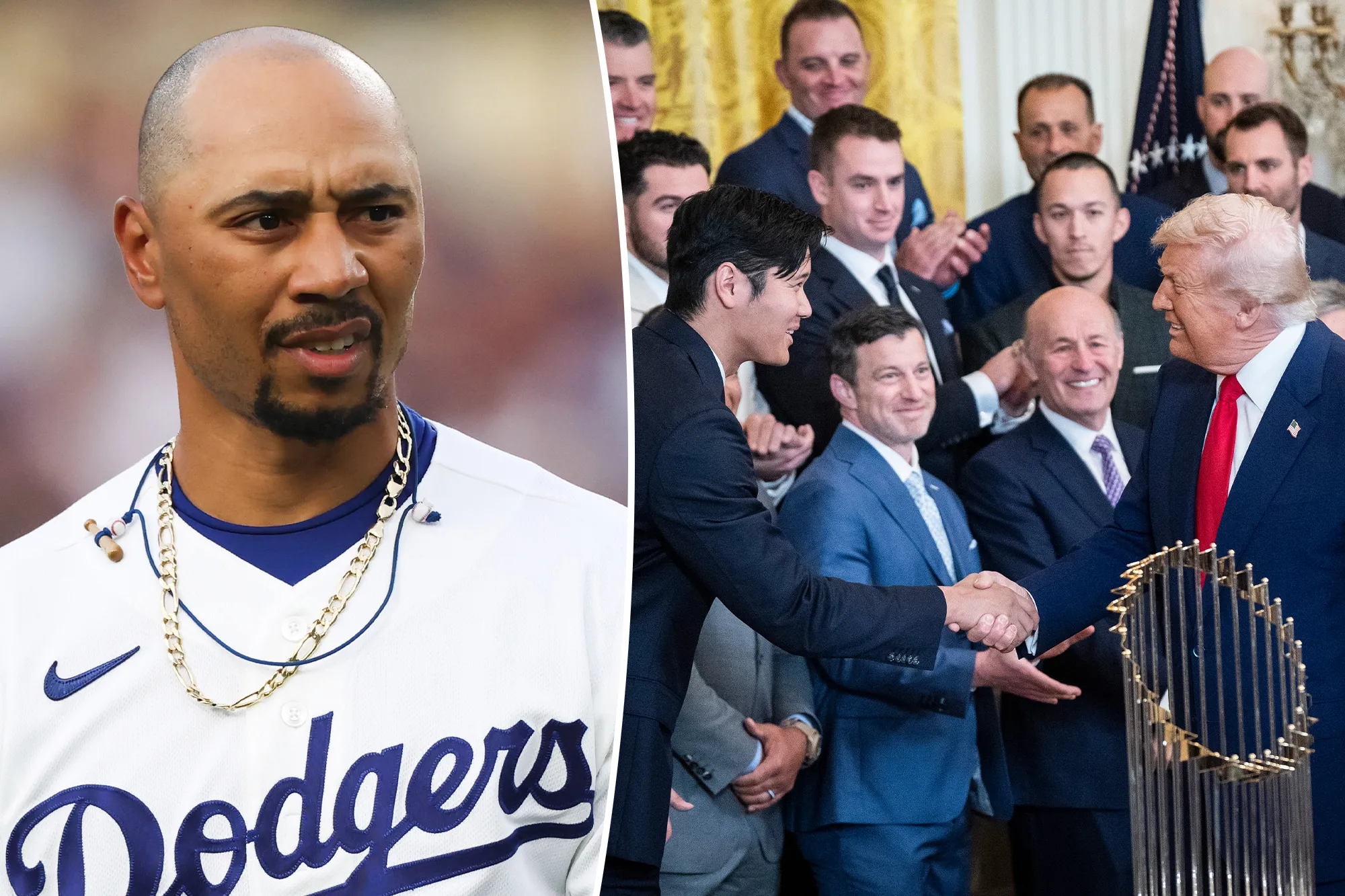 Mookie Betts explains why he likely won’t go on Dodgers’ White House trip