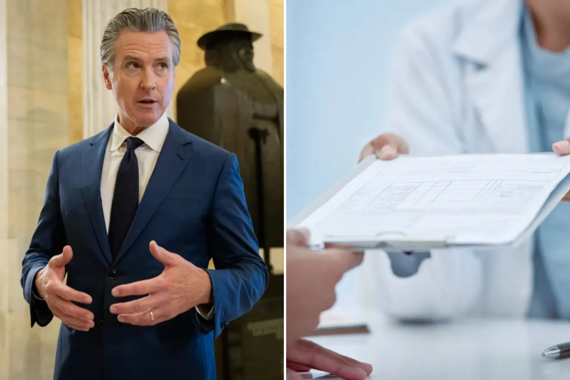 Gavin Newsom’s broken promises on health care — coming to a tax hike near you