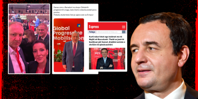 S kim si - takav si! Lepo društvance: Kurti predvodio blokadersku ekipu u Barseloni