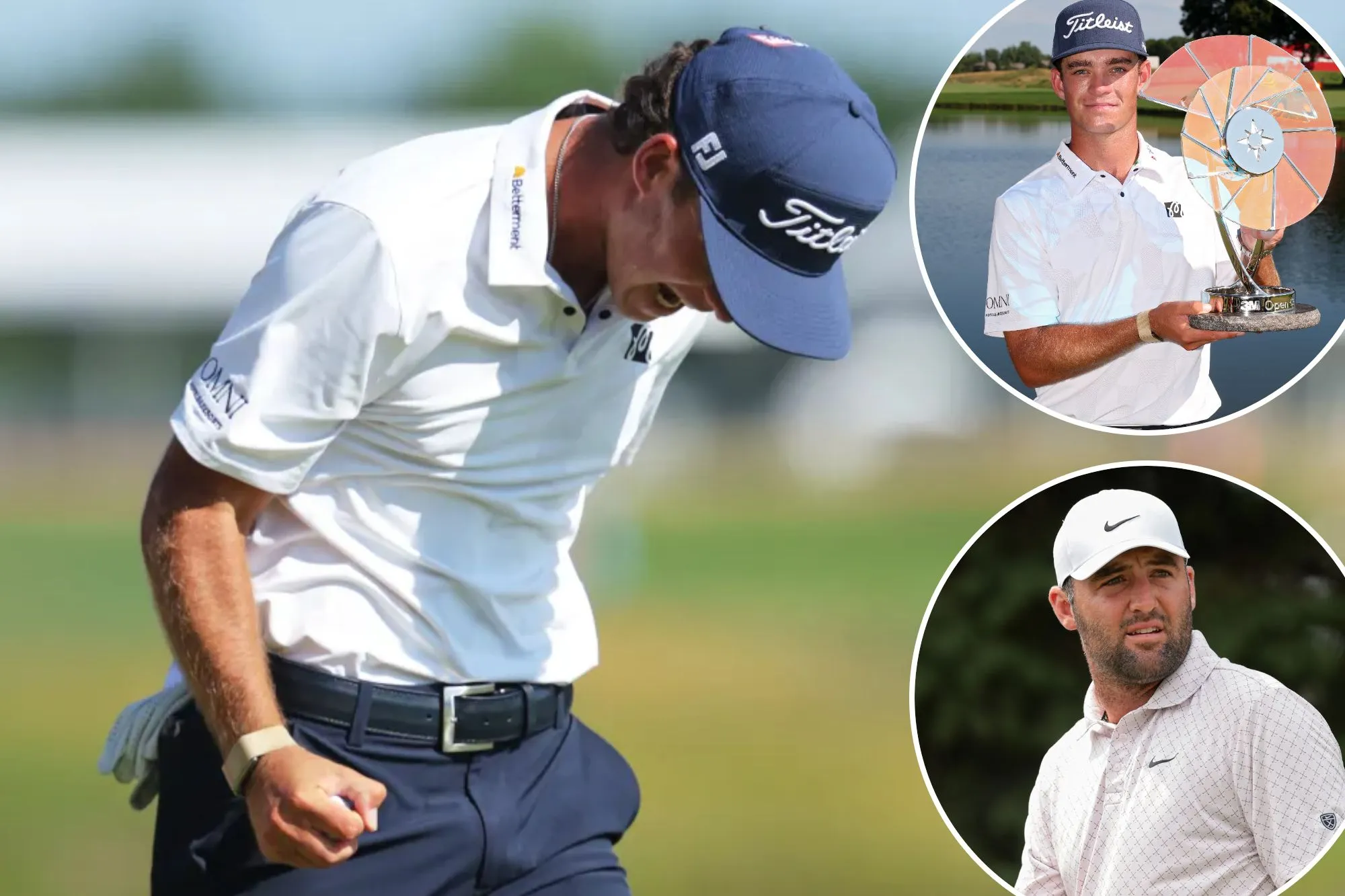 Jackson Koivun, 21, holds off Scottie Scheffler at 3M Open for first PGA Tour win in just third pro start