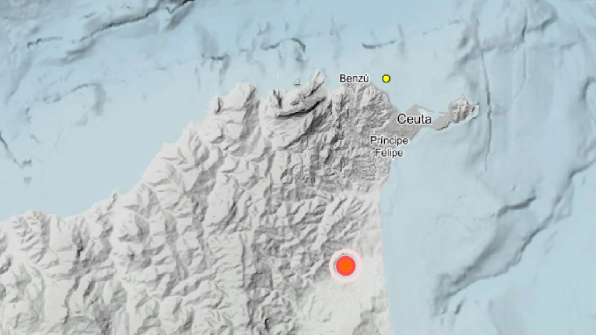  Registran en Ceuta un terremoto de magnitud 3,1 