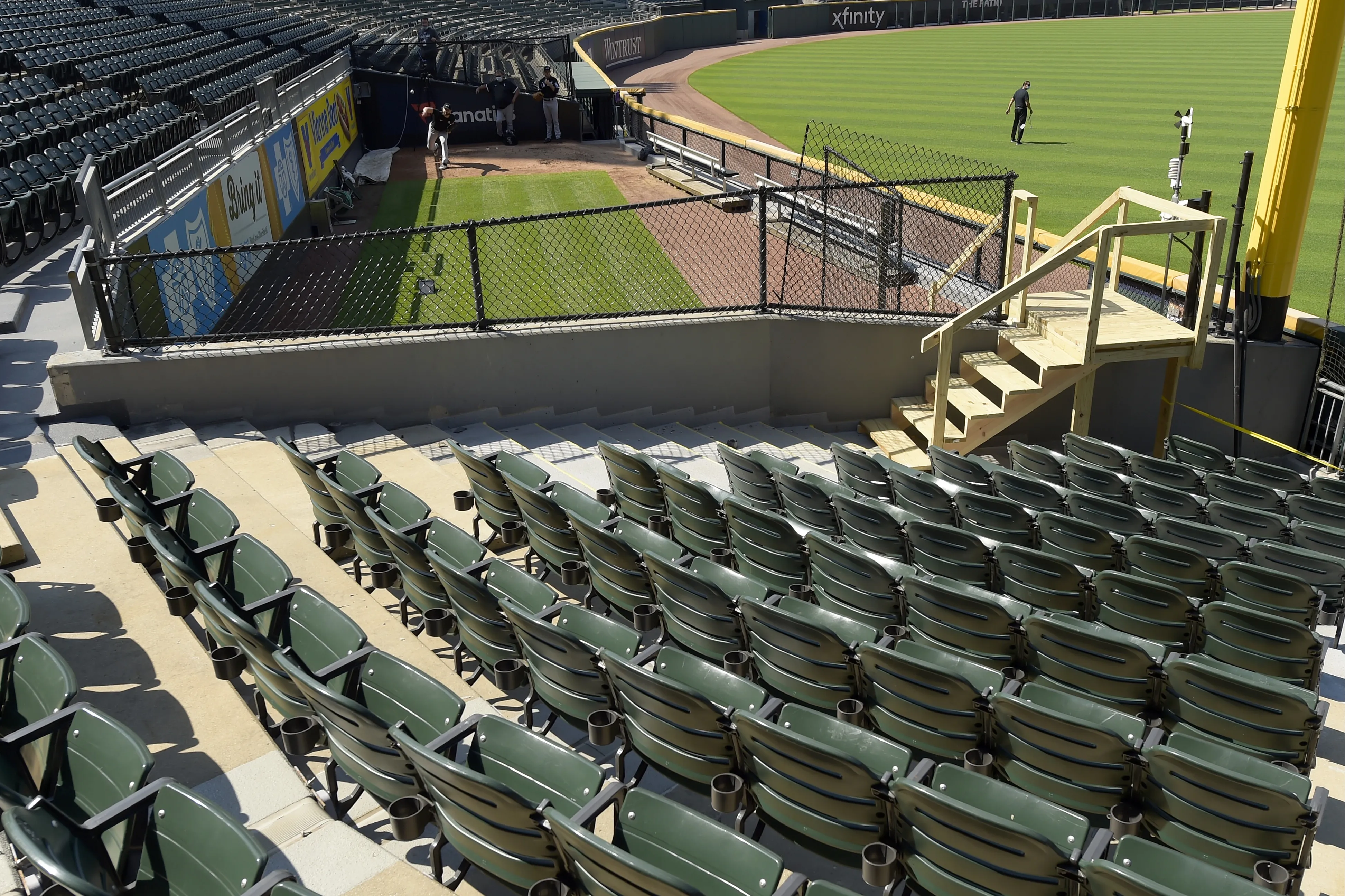 Fan taken to hospital after falling into bullpen in terrifying scene at White Sox-Royals game