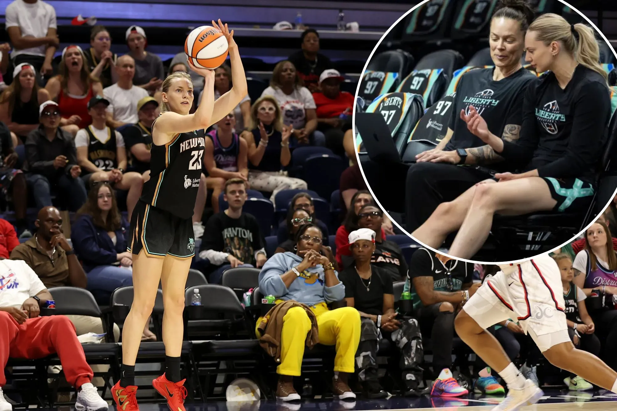 The Liberty are reaping the benefits of Marine Johannes’ new vibe