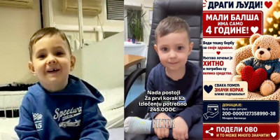 Srbijo, ujedini se! Balša vodi tešku borbu: Za početak lečenja u Francuskoj potrebno 245.000 evra