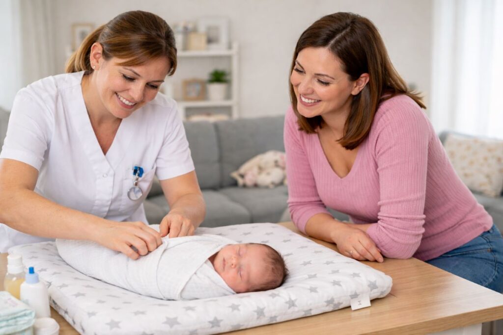 Kako izgleda dolazak patronažne sestre nakon dolaska bebe