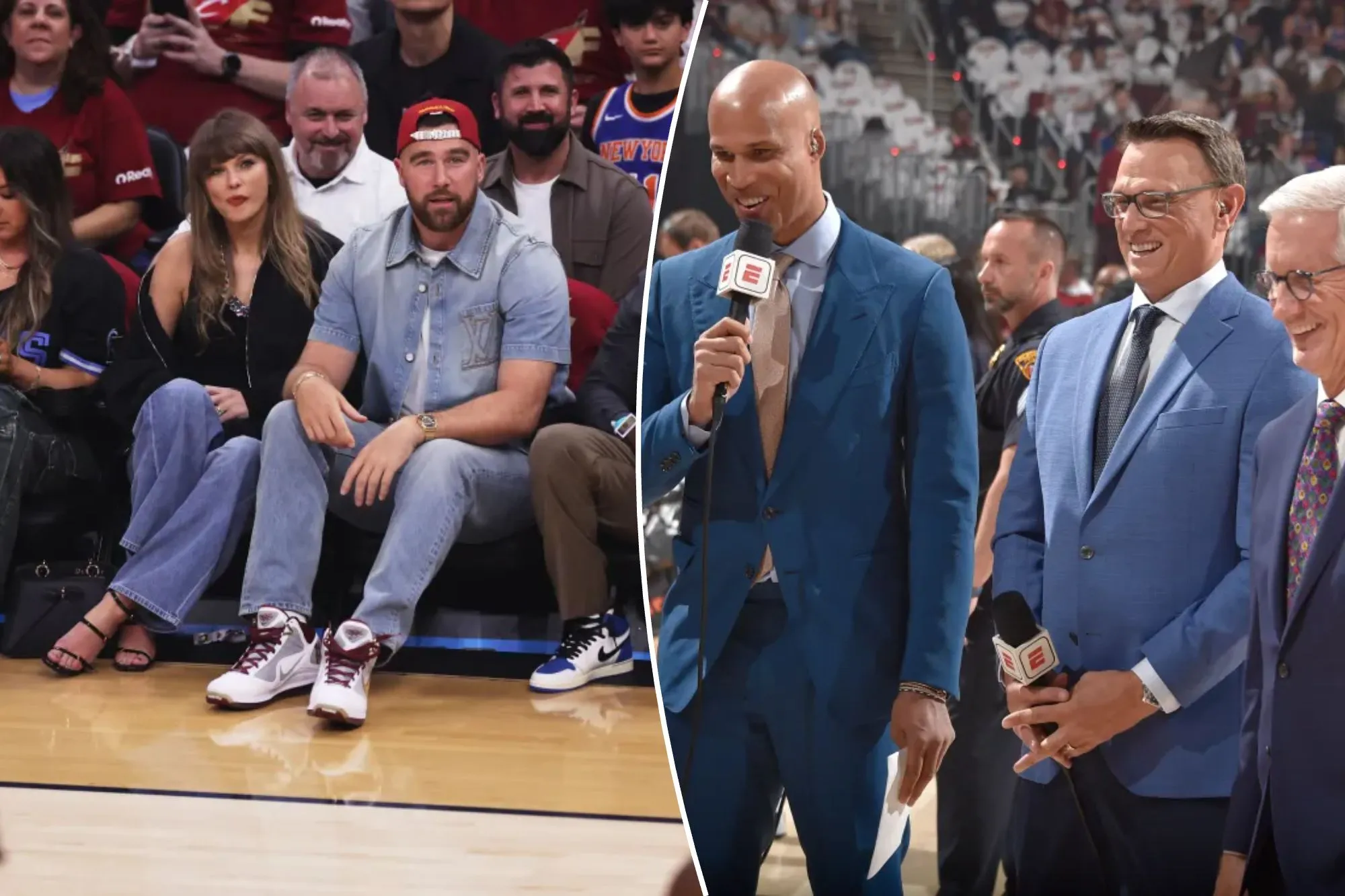 ESPN announcers bizarrely refuse to say Taylor Swift’s name during Knicks-Cavaliers game