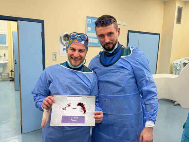 Prva mehanička trombektomija uspješno izvedena u KCUS-u