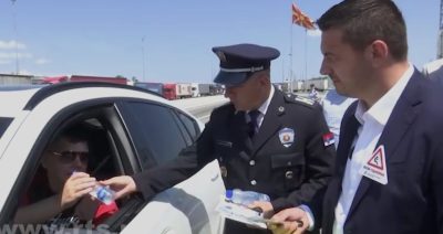 Kampanja “Vozi odmoran”: Dačić u Preševu