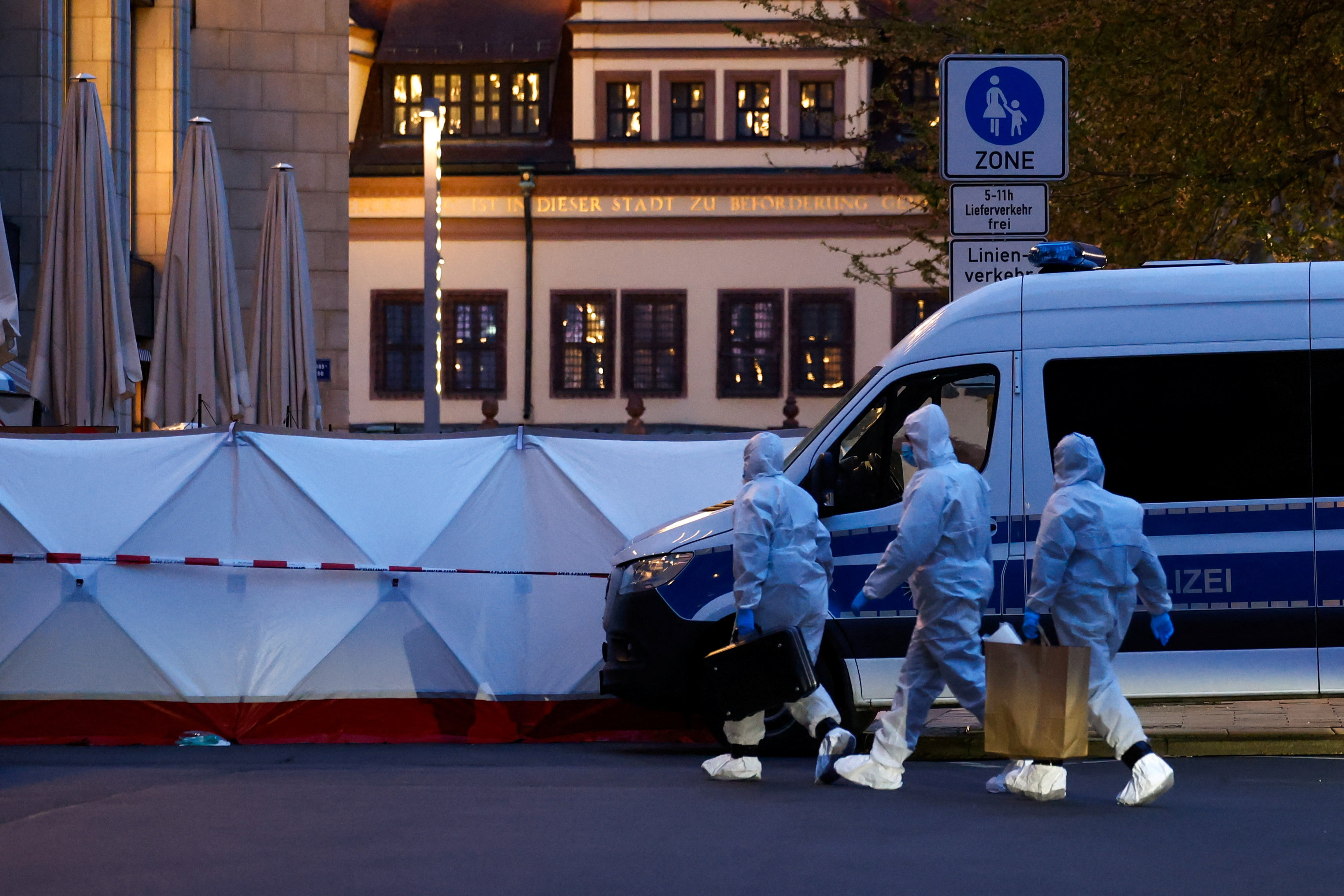 2 dead, 3 seriously hurt after car plows into people in German city of Leipzig